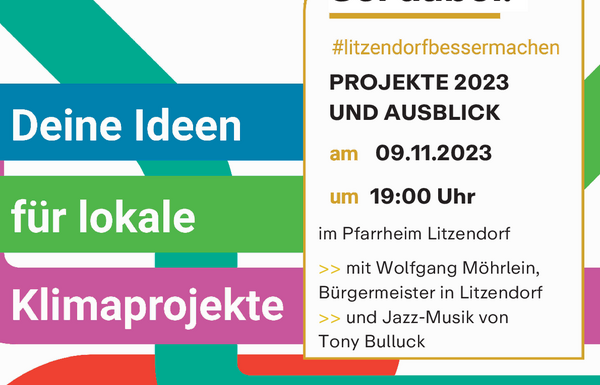 „Litzendorf besser machen!": Ideen für lokale Klimaprojekte